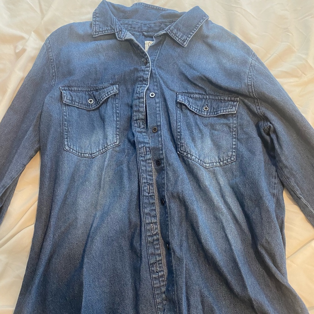 Denim shirts XL blue